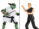 TMNT vs Cobra Kai 2 pack Raphael vs John Kreese