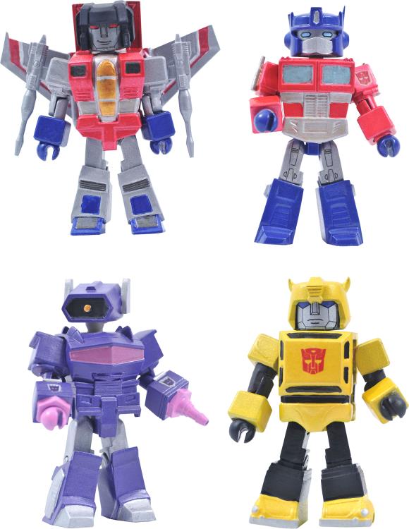 Transformers MiniMates Series 1 pack of 4