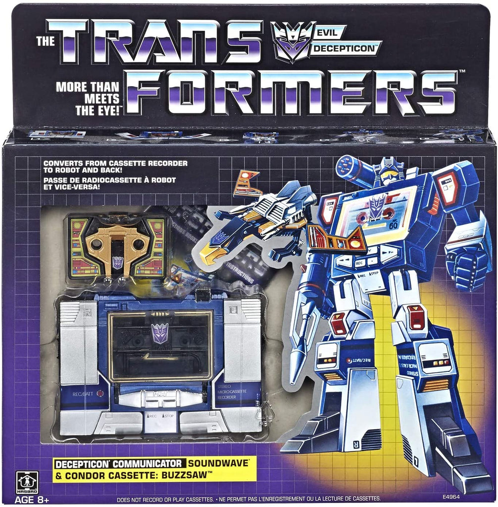 Transformers Generation 1 Reissue Soundwave